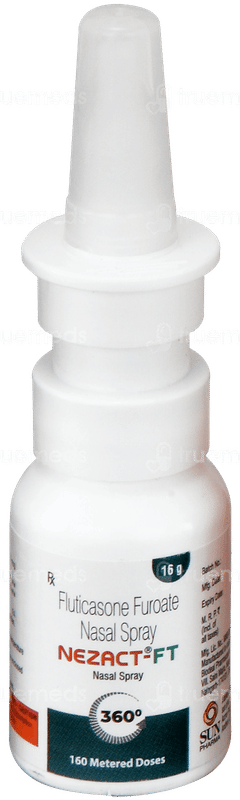 Nezact Ft Nasal Spray 16gm Nezact Ft Nasal Spray 16gm