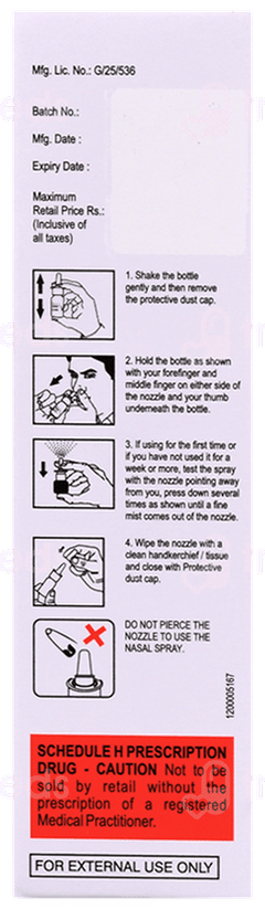 Oxotica Nasal Spray 6Gm