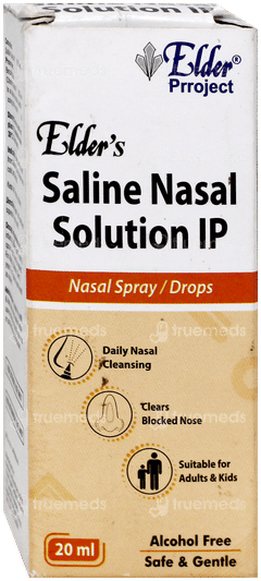 Elders Saline Nasal Spray/Drops 20Ml