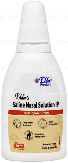 Elders Saline Nasal Spray/Drops 20Ml