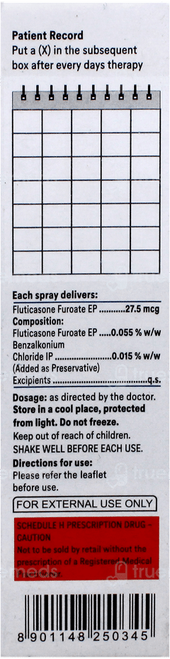 Xyzal Cfc Free Nasal Spray 6Gm