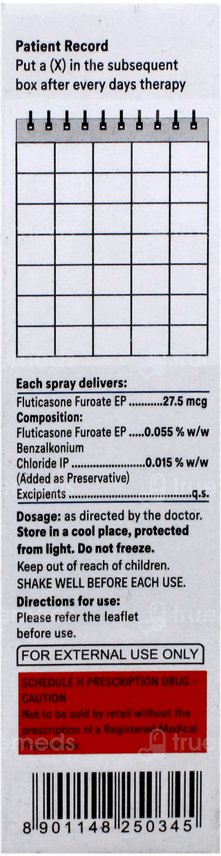 Xyzal Cfc Free Nasal Spray 6Gm