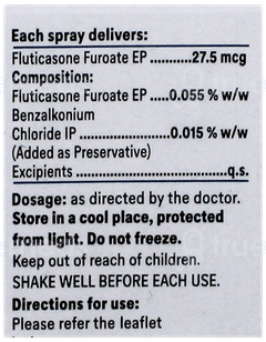 Xyzal Cfc Free Nasal Spray 6Gm