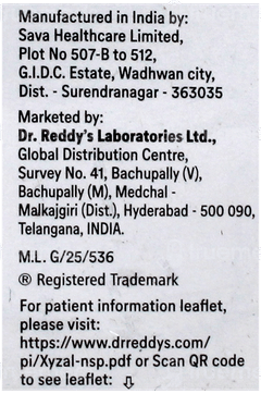 Xyzal Cfc Free Nasal Spray 6Gm