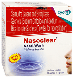 Nasoclear Nasal Wash 5Gm