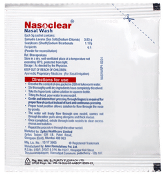 Nasoclear Nasal Wash 5Gm Nasoclear Nasal Wash 5Gm
