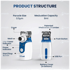 Dr Trust Portable Ultrasonic Mesh Nebulizer 1