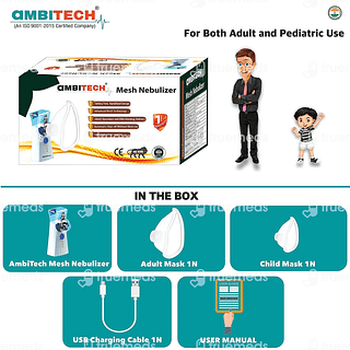 Ambitech Nc-12 Portable Mesh Nebulizer 1