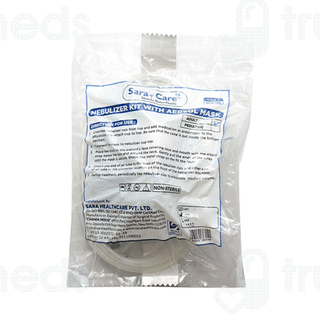 Sara+care Neb 105 With Aerosol Mask Nebulizer 1