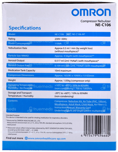 Omron Ne C106 Compressor Nebulizer 1