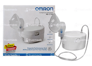 Omron Ne C106 White Compressor Nebulizer 1