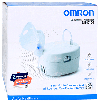 Omron Ne C106 White Compressor Nebulizer 1