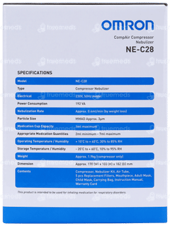 Omron Ne C28 Compressor Nebulizer 1
