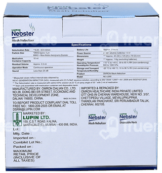 Lupin Nebster Mesh Nebulizer 1