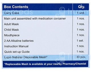 Lupin Nebster Mesh Nebulizer 1