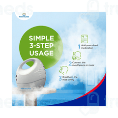 Micro Wellness Piston Compressor Nebulizer 1