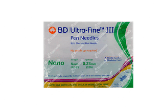 Bd Ultra Fine Nano Pen Needle Pack Of 5