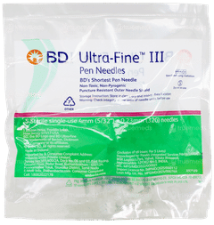 Bd Ultra Fine Nano Pen Needle Pack Of 5