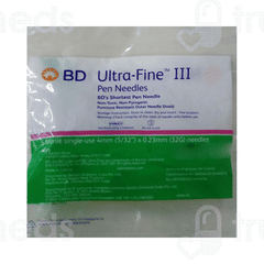 Bd Ultra Fine Nano Pen Needle Pack Of 5