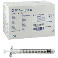 Bd Syringe Needle Luer Slip Tubri 1ml 26g X 0.5 Inch 100 Bd Syringe Needle Luer Slip Tubri 1ml 26g X 0.5 Inch 100