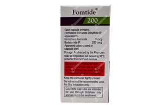 Fomtide 6/200 MCG Octacap 30