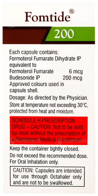 Fomtide 200 Octacaps 30