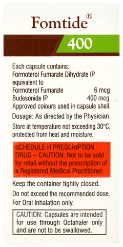 Fomtide 400 Octacaps 30 Fomtide 400 Octacaps 30
