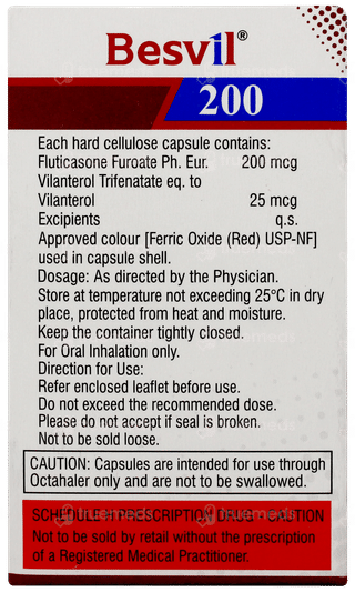 Besvil 200 Octacaps 30