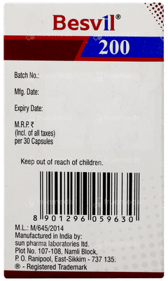 Besvil 200 Octacaps 30
