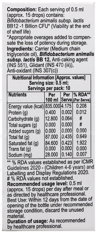 Colisma Sugar Free Oral Drops 5Ml