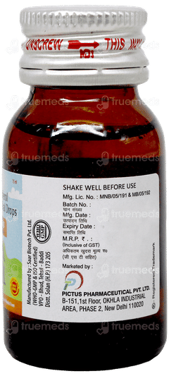 Zyrol D3 Kidz Mango Flavour Sugar Free Oral Drops 15Ml