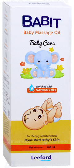Babit Baby Massage Oil 100ml