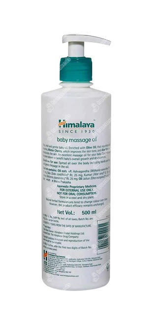 Himalaya Baby Massage Oil 500ml