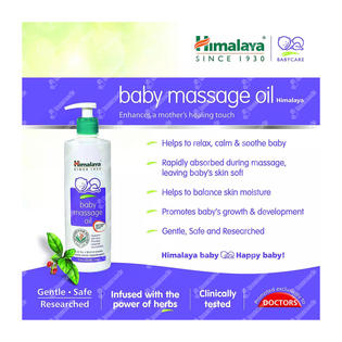 Himalaya Baby Massage Oil 500ml