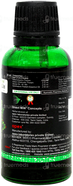 Green Milk Bestlin Liniment 30ml