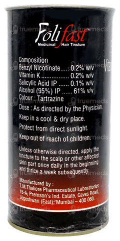 Folifast Hair Tincture 100ml