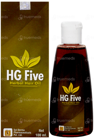 Hg Five Herbal Hair Oil 100Ml