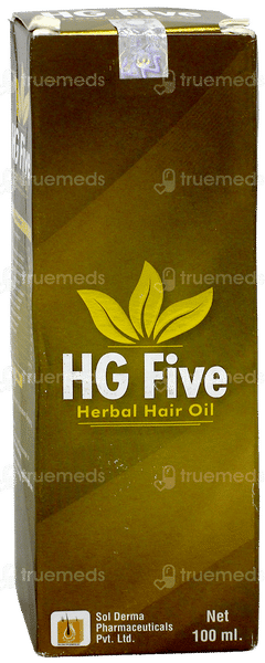 Hg Five Herbal Hair Oil 100Ml Hg Five Herbal Hair Oil 100Ml