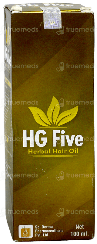 Hg Five Herbal Hair Oil 100Ml