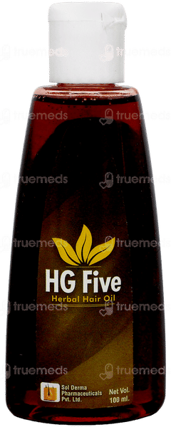 Hg Five Herbal Hair Oil 100Ml Hg Five Herbal Hair Oil 100Ml