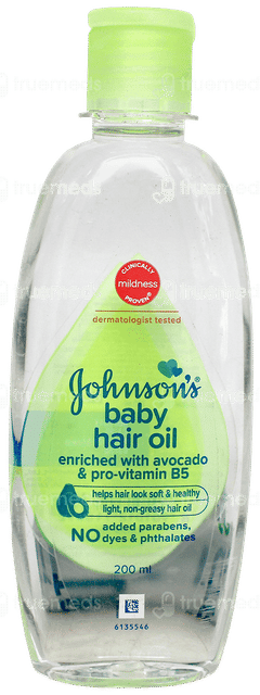 Johnsons Baby Hair Oil 200Ml