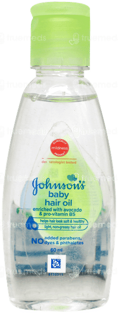 Johnsons Baby Hair Oil 60Ml Johnsons Baby Hair Oil 60Ml