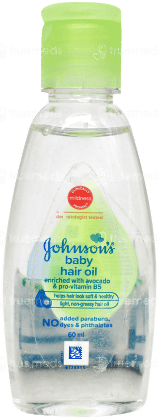 Johnsons Baby Hair Oil 60Ml