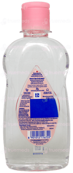 Johnsons Baby Oil 200Ml