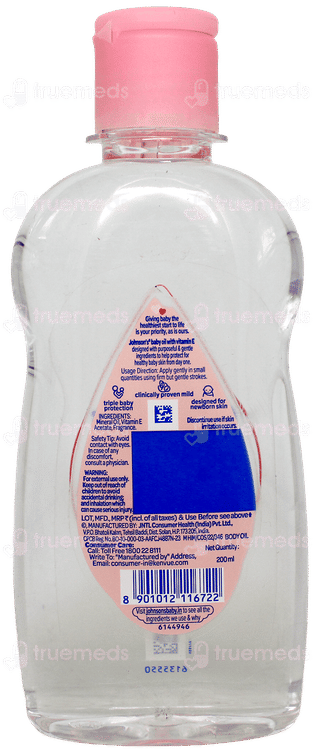 Johnsons Baby Oil 200Ml