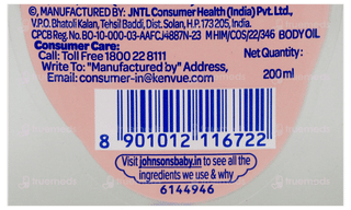 Johnsons Baby Oil 200Ml