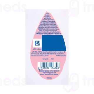 Johnsons Baby Oil 50ml