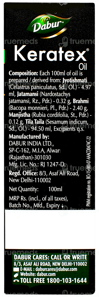 Dabur Keratex Oil 100ml