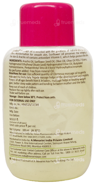 Olemessa Massage Oil 100Ml