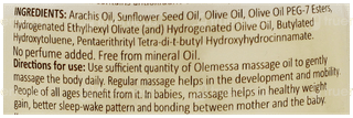 Olemessa Massage Oil 100Ml